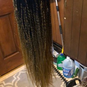 Lace closure crochet twist wig